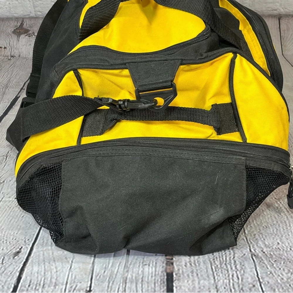 Vintage UPS United Parcel Service Canvas Duffle Bag Logo Heavy Duty Y2K